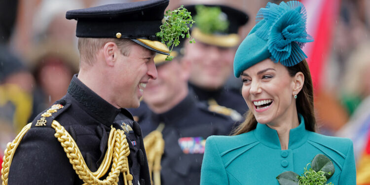 Princess Kate’s royal first as she celebrates St Patrick’s Day with Prince William