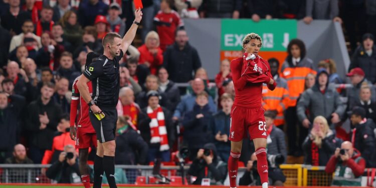 Will Hugo Ekitike be suspended for Liverpool against Crystal Palace in the Premier League?