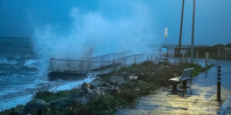 Danger to Life’ as Storm Bram Batters Devon and Cornwall With Flooding and 90mph Winds