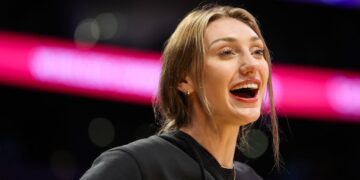 ‘Attempting to mingle’: Cameron Brink reveals how she met her fiancé via email