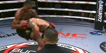 TrivDaily - BKFC main event ends in disqualification after cult UFC favorite injures opponent with a takedown 44 BKFC main event ends in disqualification after cult UFC favorite injures opponent with a takedown