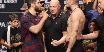 TrivDaily - Islam Makhachev’s coach says Ian Machado Garry’s conduct was ‘genius’ in opposite take to Dana White 32 Islam Makhachev’s coach says Ian Machado Garry’s conduct was ‘genius’ in opposite take to Dana White